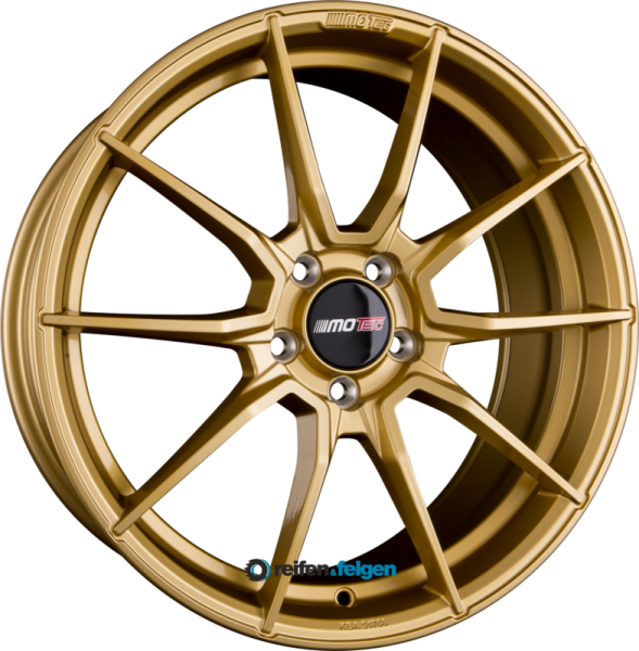 MOTEC ULTRALIGHT (MCR2) 8.5x19 ET45 5x114.3 NB72.6 Gold Lackiert