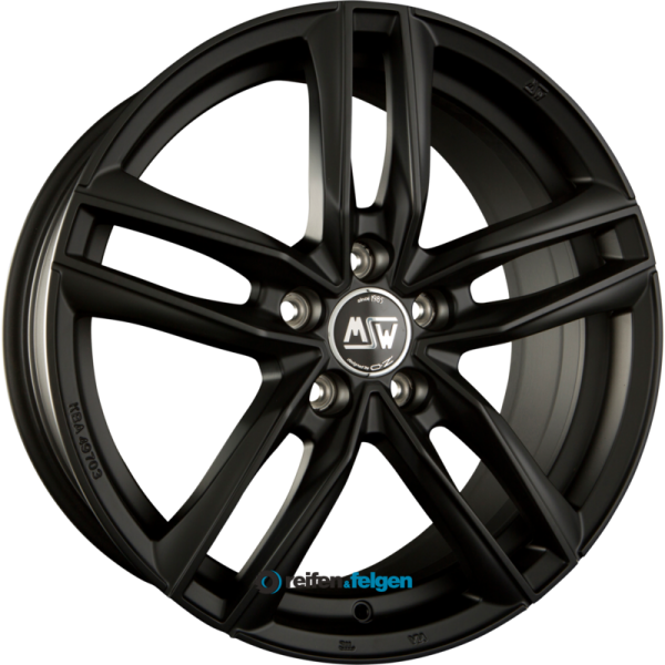 MSW MSW 26 7.5x17 ET45 5x112 NB66.6 Matt Dark Titanium