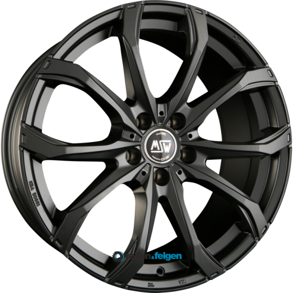 MSW MSW 48 8.5x20 ET50 5x127 NB71.6 Matt Black