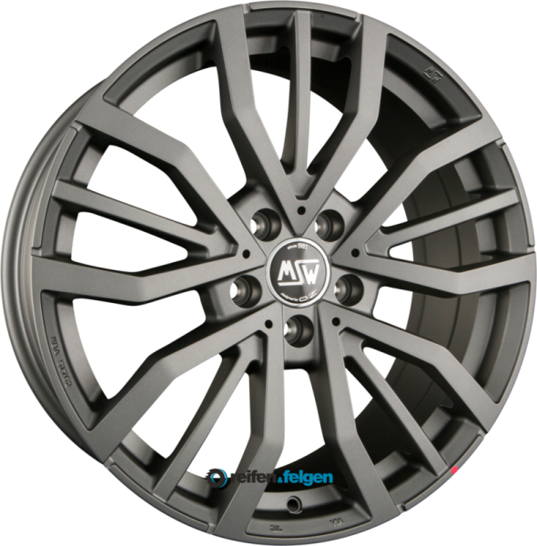 MSW MSW 49 8.5x19 ET45 5x112 NB73.1 Matt Gun METal