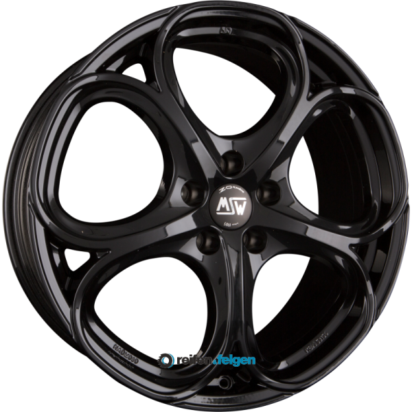 MSW MSW 82 8x19 ET33 5x110 NB65.1 Gloss Black