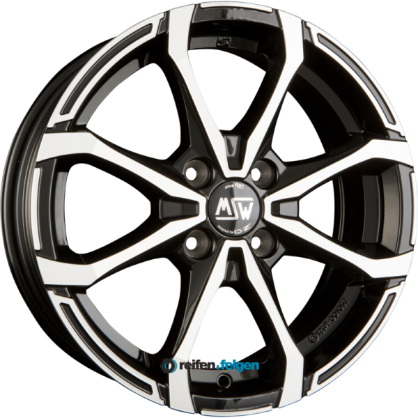 MSW MSW X4 6x16 ET44 4x100 NB60.1 Gloss Black Full Polished