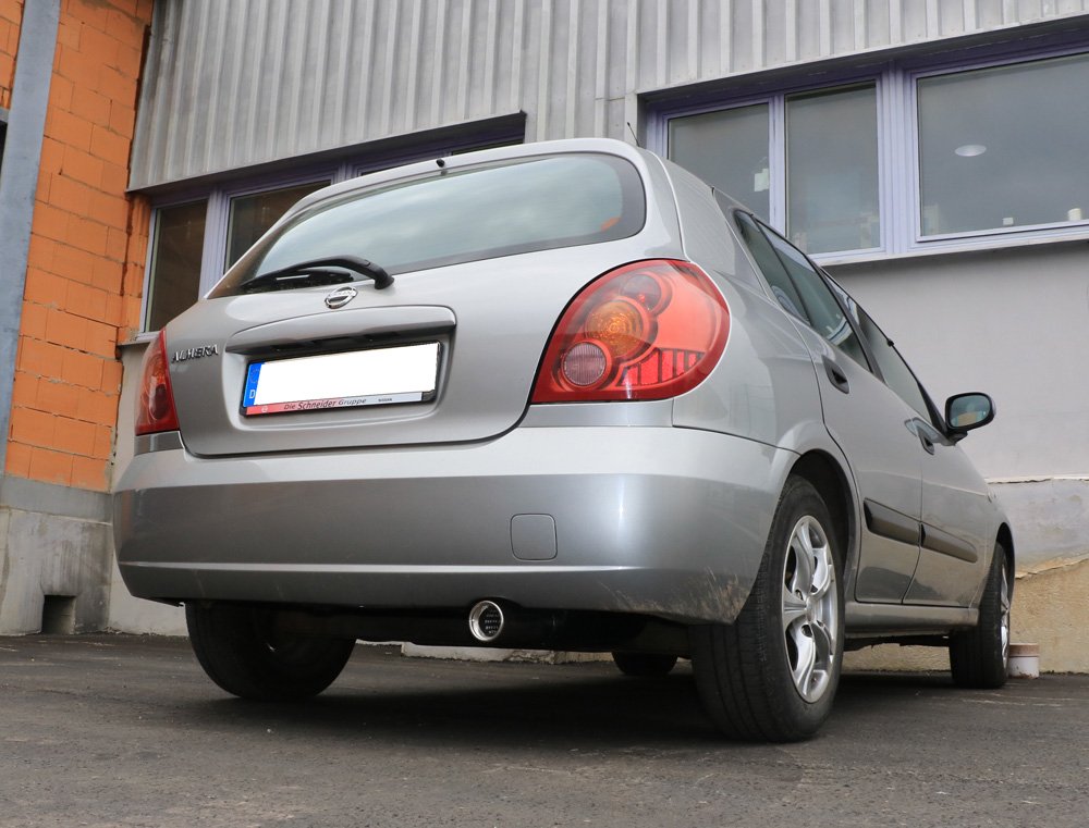 Fox Auspuff Sportauspuff Komplettanlage für Nissan Almera - N16 Hatchback