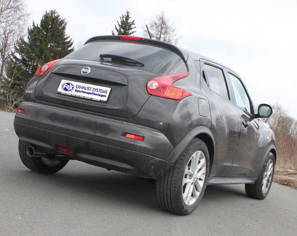 Fox Auspuff Sportauspuff Komplettanlage für Nissan Juke - F15 1.6l 140kW