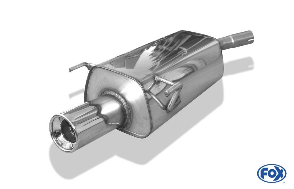 Fox Auspuff Sportauspuff Sportendschalldämpfer für Opel Tigra B TwinTop 1,4l