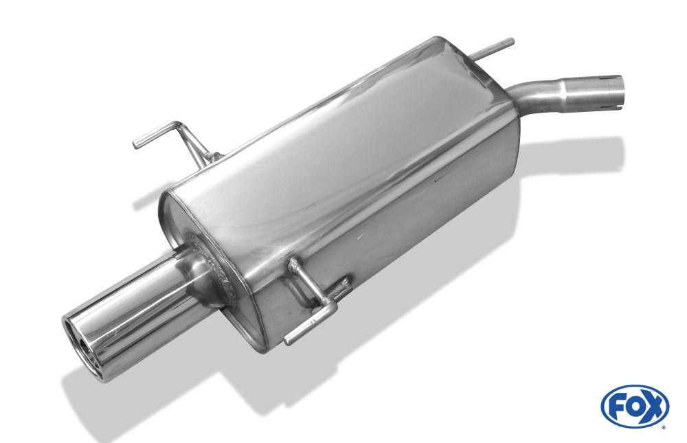 Fox Auspuff Sportauspuff Endschalldämpfer für Opel Corsa C 1.8l 92kW 1.3l D 51kW