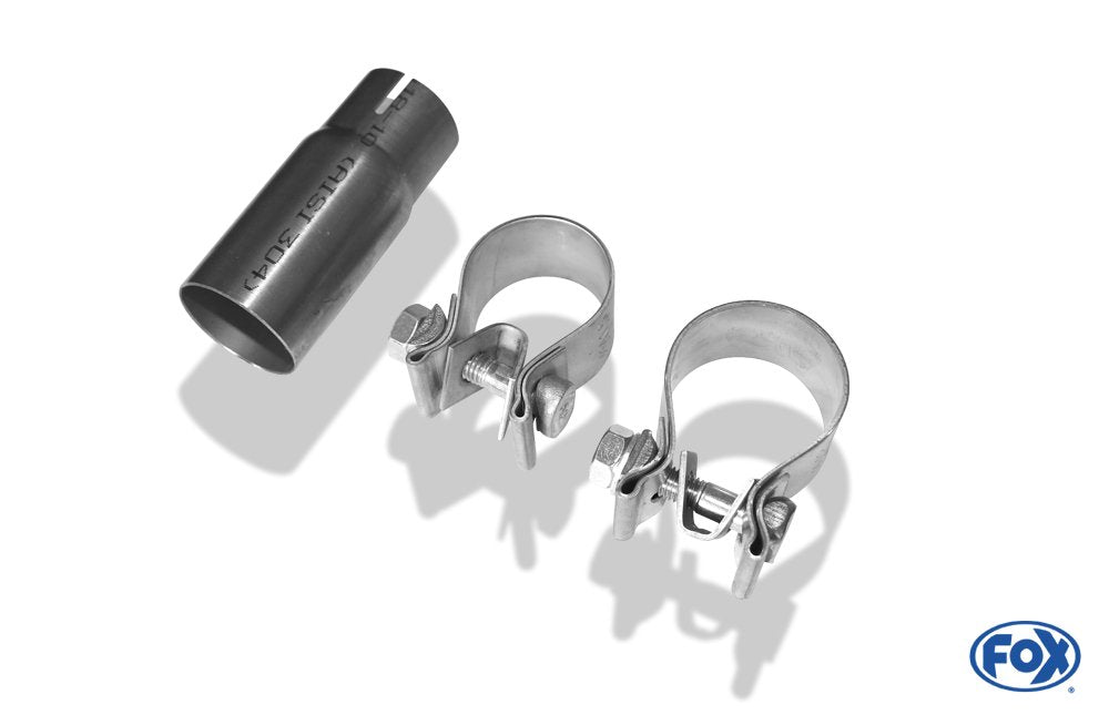 Fox Auspuff Sportauspuff Endschalldämpfer für Opel Corsa C 1,3l D 51kW 1,7 D