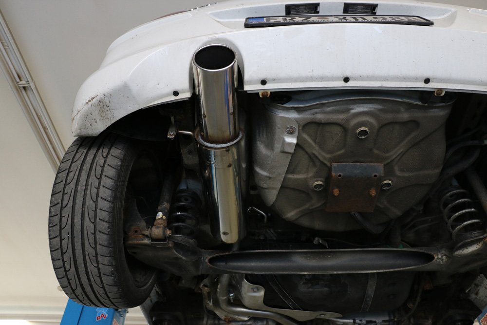 Fox Auspuff Sportauspuff Endschalldämpfer für Opel Corsa D Sportheck oder OPC