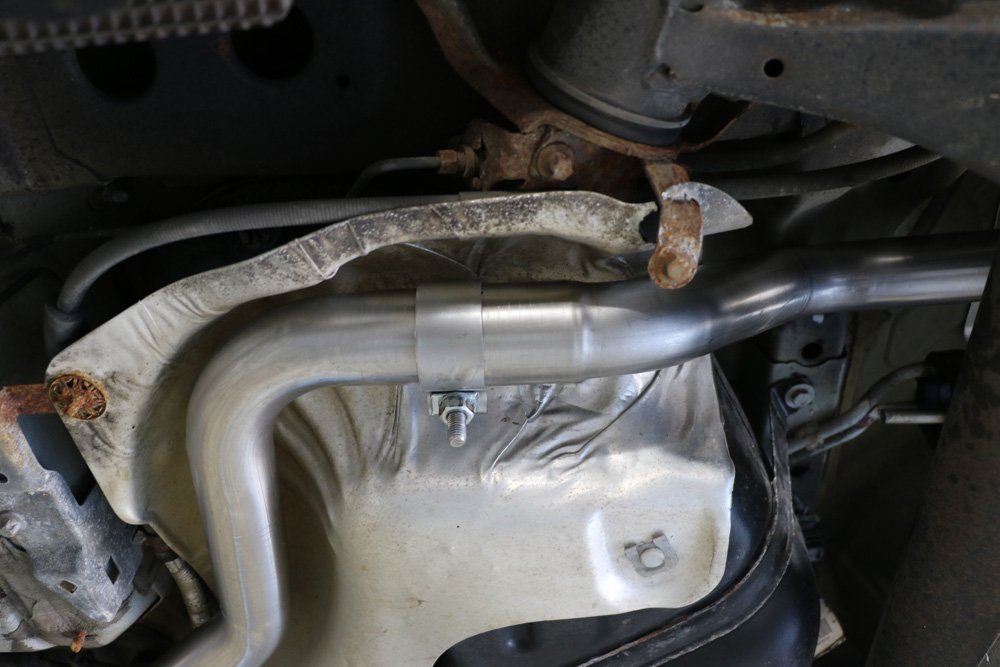 Fox Auspuff Sportauspuff Endschalldämpfer für Opel Corsa D Sportheck oder OPC