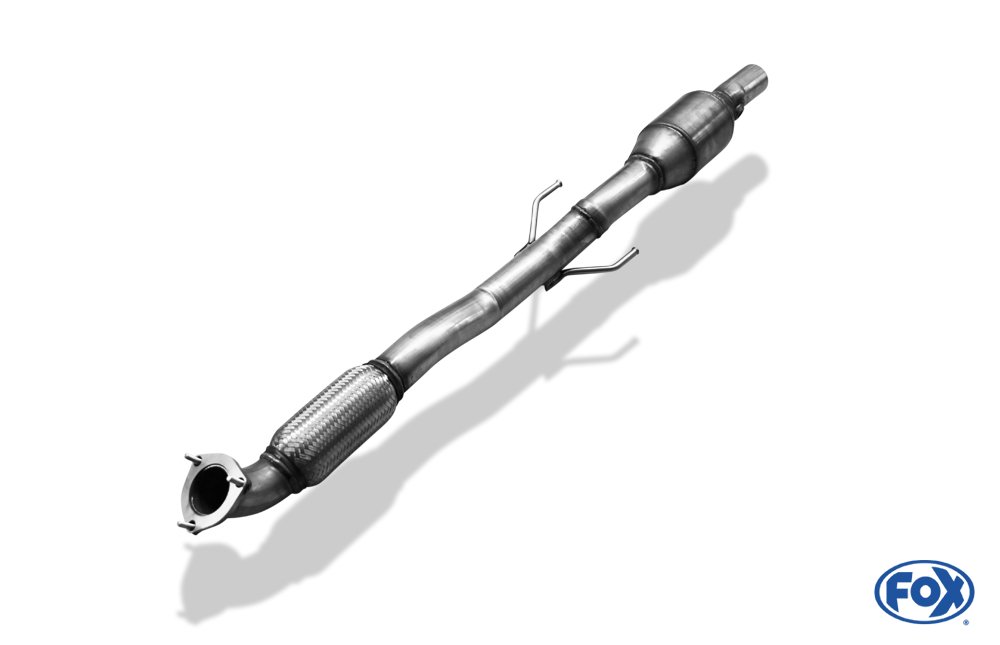 Fox Downpipe mit 200 Zellen Kat für Opel Corsa D GSI Corsa D OPC 1,6l 110kW 1,6