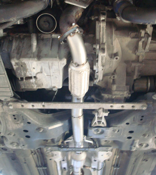 Fox Downpipe mit 200 Zellen Kat für Opel Corsa D GSI Corsa D OPC 1,6l 110kW 1,6