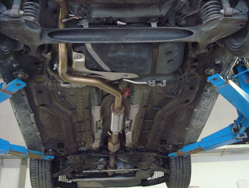 Fox Vorschalldämpfer Auspuff Sportauspuff für Opel Corsa D GSI 1.6l 110kW
