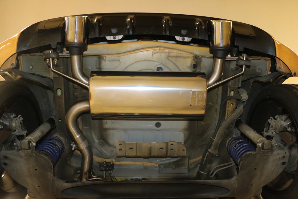 Fox Duplex Auspuff Sportauspuff Komplettanlage für Opel Corsa E OPC 1.6l 152kW