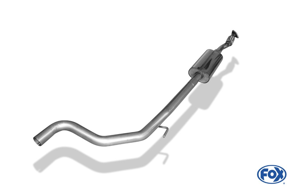 Fox Vorschalldämpfer Auspuff Sportauspuff für Opel Corsa E 1.4l Turbo 74/110kW