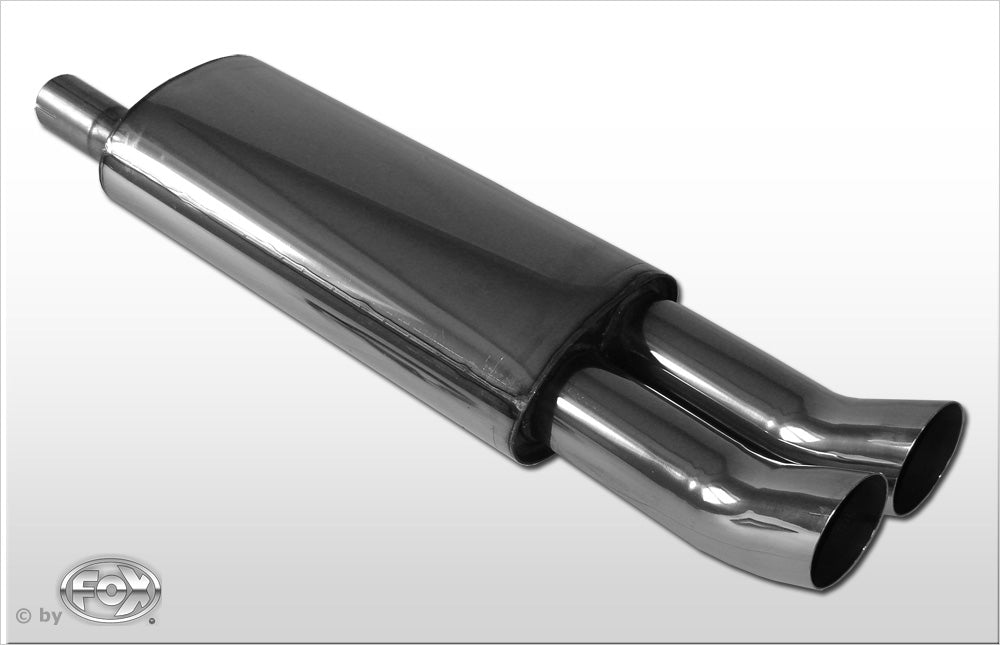 Fox Auspuff Sportauspuff Endschalldämpfer für Opel Astra F Caravan 1,6l