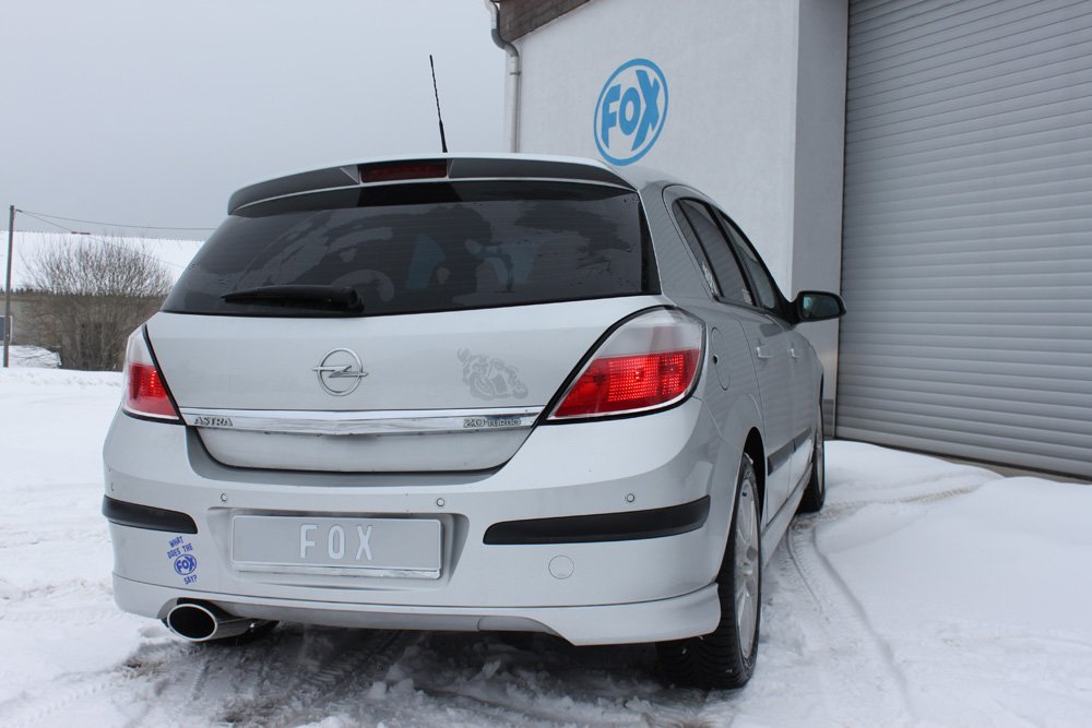 Fox Auspuff Sportauspuff Komplettanlage für Opel Astra H 5-Türer Astra H GTC