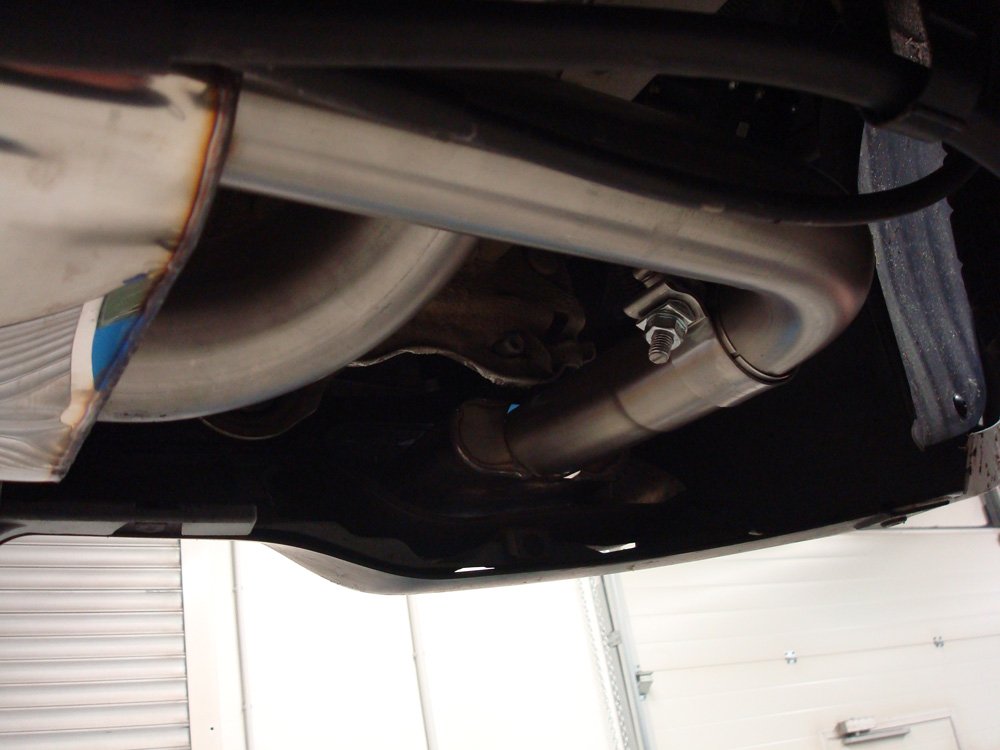 Fox Duplex Auspuff Sportauspuff Endschalldämpfer für Opel Astra J OPC 2.0l Turbo