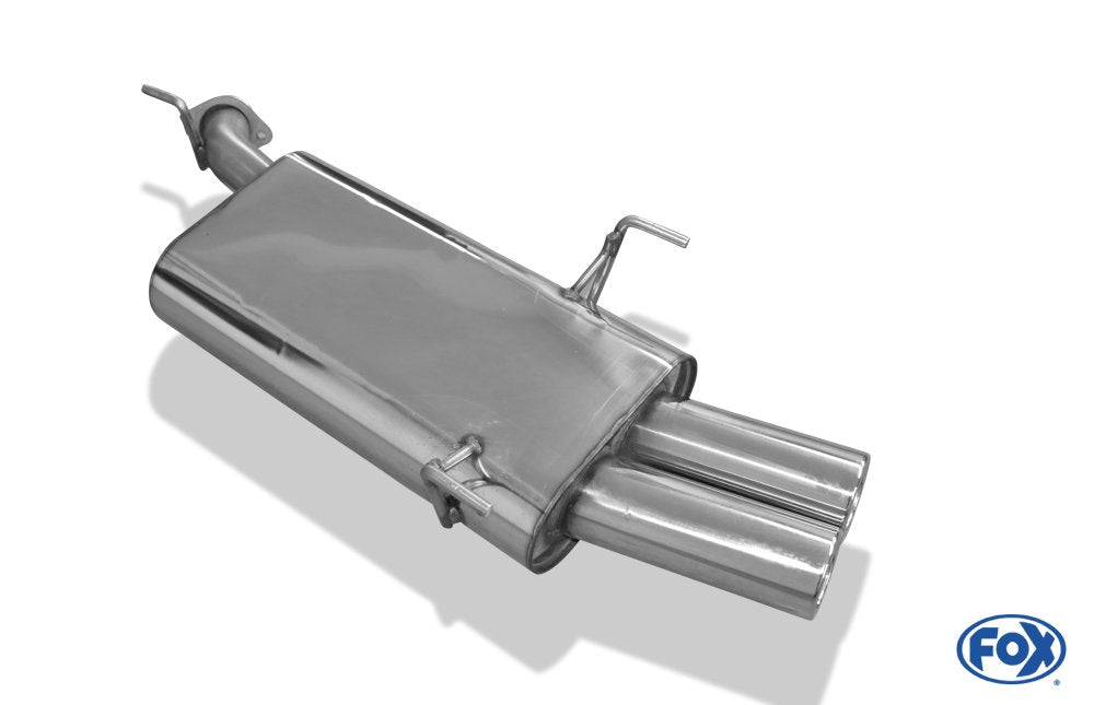 Fox Auspuff Sportauspuff Endschalldämpfer für Opel Vectra B 1.6l 55/74kW 94-9/99
