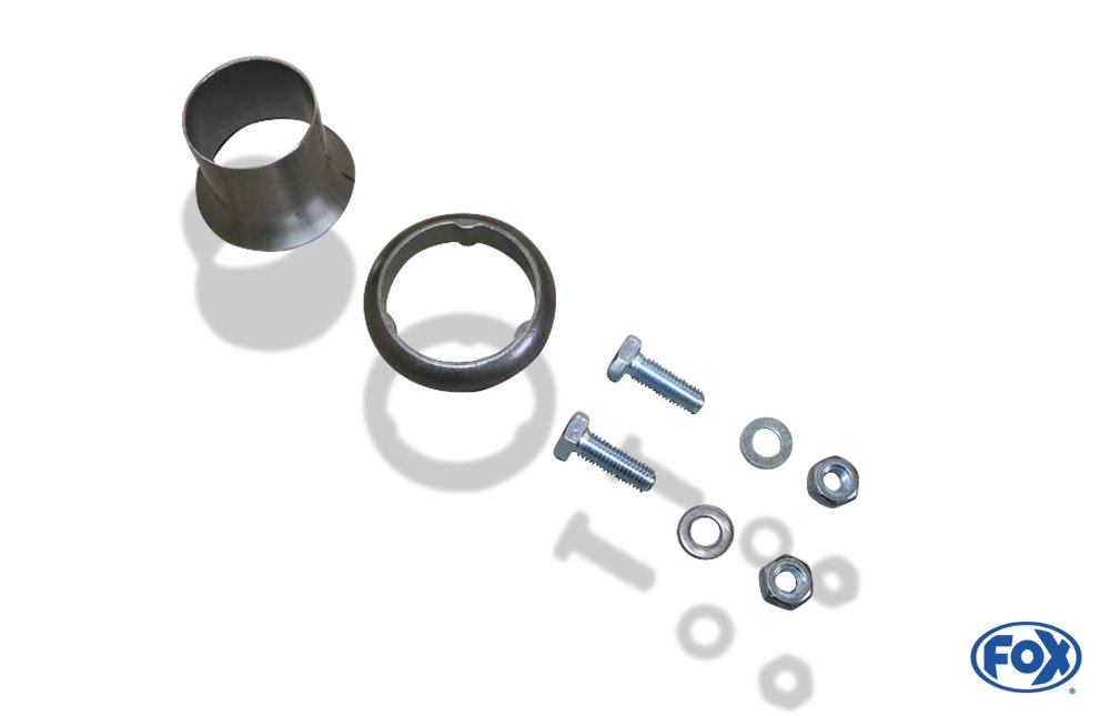 Fox Auspuff Sportauspuff Endschalldämpfer für Opel Vectra B 1.6l 55/74kW ab 9/99