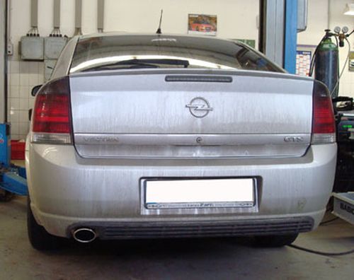 Fox Auspuff Sportauspuff Komplettanlage für Opel Vectra C GTS 1.8l 81/90/103kW