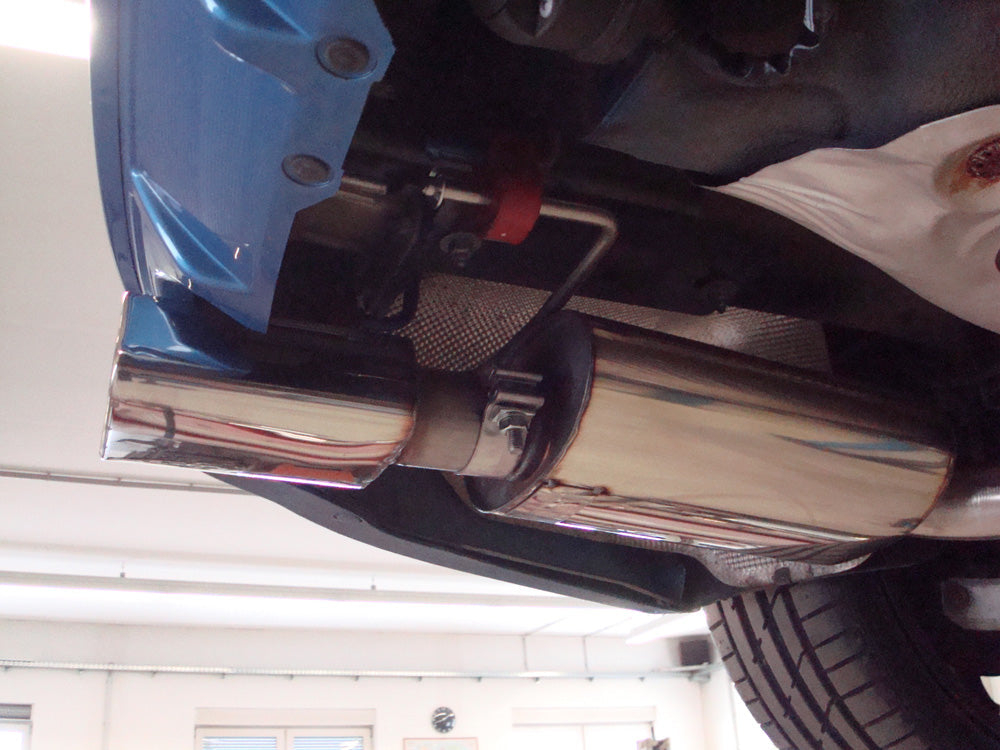Fox Duplex Auspuff Sportauspuff Komplettanlage für Opel Vectra C OPC Limo 2.8l