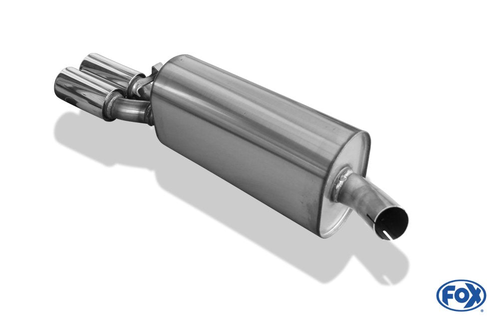 Fox Auspuff Sportauspuff Endschalldämpfer für Opel Calibra A/ Calibra A 4x4 2.0l