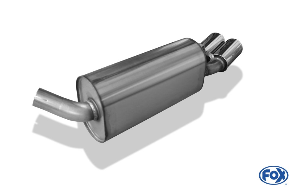 Fox Auspuff Sportauspuff Endschalldämpfer für Opel Calibra A/ Calibra A 4x4 2.0l