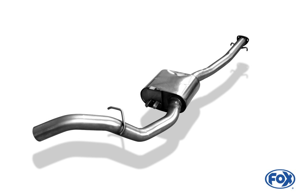 Fox Auspuff Sportauspuff Komplettanlage für Opel Calibra A 2.0l Turbo 150kW