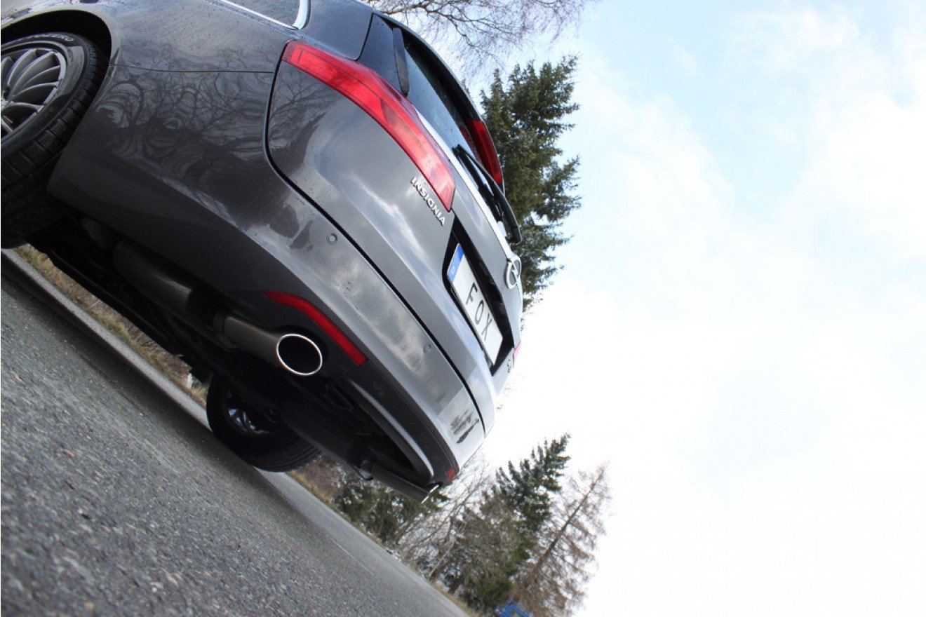 Fox Duplex Auspuff Sportauspuff Komplettanlage für Opel Insignia A 4x4 Sports