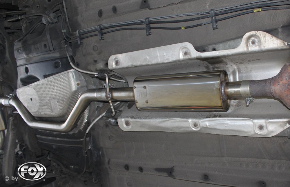 Fox Vorschalldämpfer Auspuff Sportauspuff für Opel Signum Sportheck 2.8l 169/kW