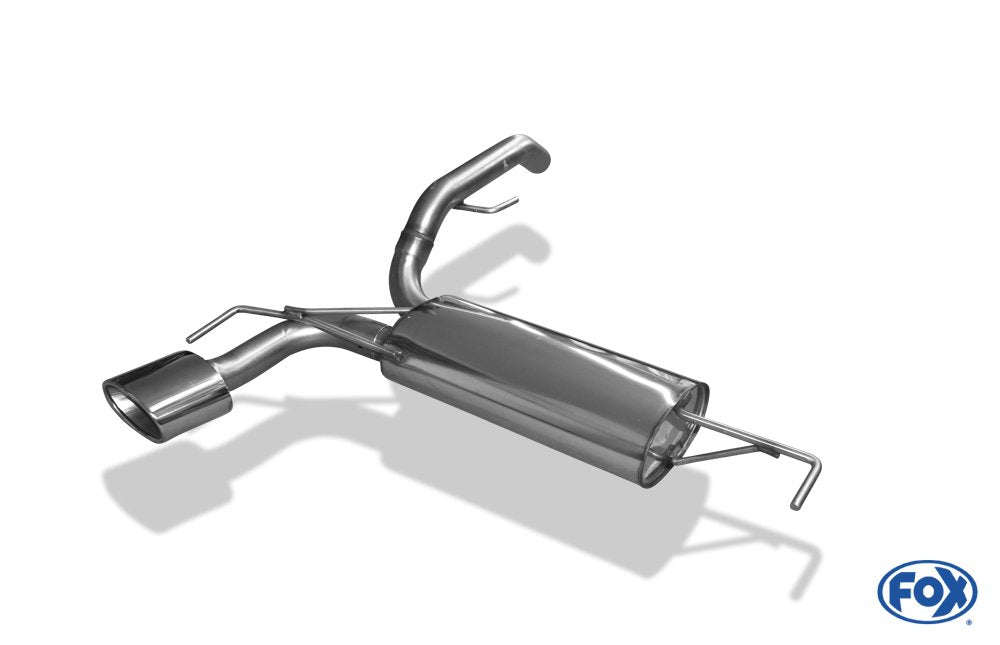 Fox Auspuff Sportauspuff Endschalldämpfer für Opel Adam S 1.4 110kW