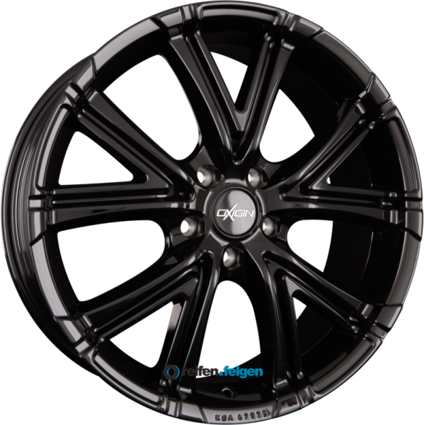 OXIGIN 15 V TWO 7.5x17 ET42 5x105 NB56.6 Black (B)