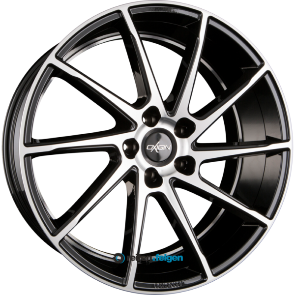 OXIGIN 20 ATTRACTION 9x20 ET42 5x120 NB65.1 Black Polish mit Hinterdrehung (BFPHD)