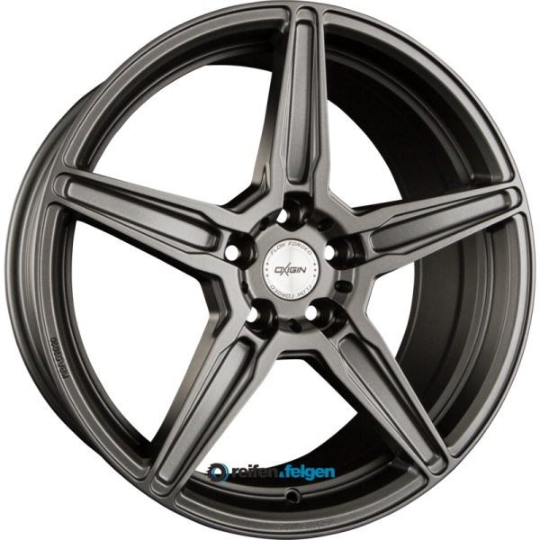 OXIGIN 21 OXFLOW 8.5x19 ET35 5x120 NB72.6 Gun METal Shot