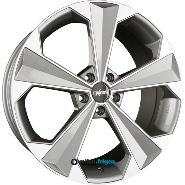 OXIGIN 22 OXRS 8.5x19 ET43 5x114.3 NB72.6 Titan Polish