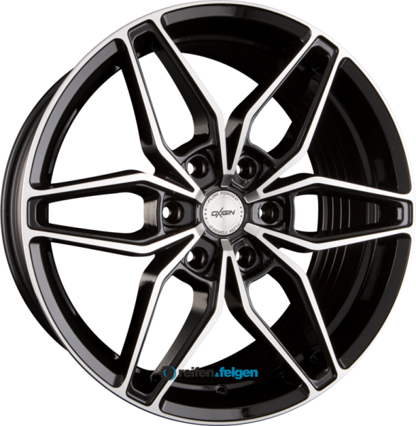 OXIGIN 24 OXROAD 9x20 ET25 6x114.3 NB66.1 Black Full Polish (BFP)