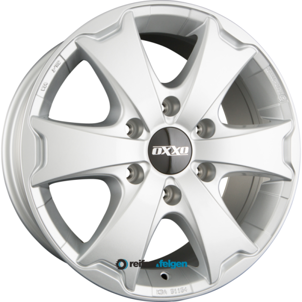 OXXO AVENTURA (OX13) 7.5x17 ET55 6x139.7 NB73.1 Silver