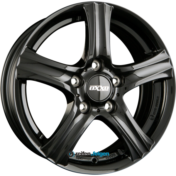 OXXO CHARON (RG14) 6.5x16 ET41 5x112 NB57.1 BLACK - Black