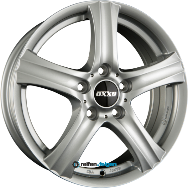 OXXO CHARON (RG14) 6.5x16 ET41 5x112 NB57.1 Silver