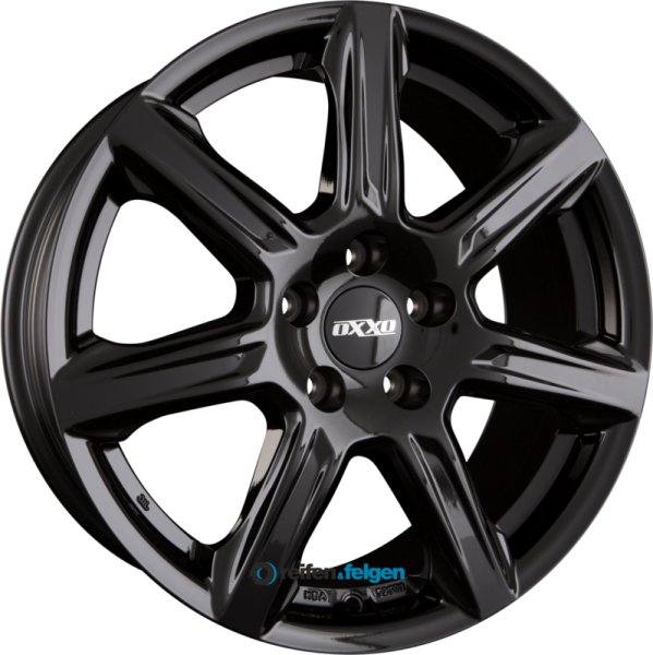 OXXO FEROX (OX20) 6.5x16 ET38 4x108 NB67.1 BLACK - Black