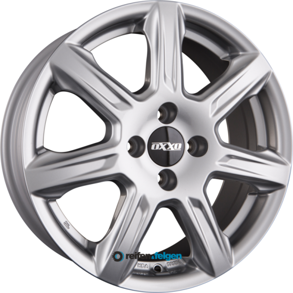 OXXO FEROX (OX20) 6.5x16 ET38 4x108 NB67.1 Silber