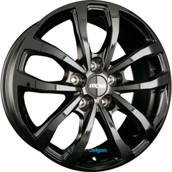 OXXO HYPERION (OX11) 7x17 ET51 5x112 NB66.6 BLACK - Black