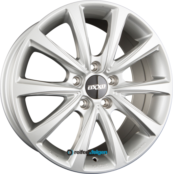 OXXO LIBERTY (OX17) 6.5x16 ET48 5x112 NB57.1 Silber