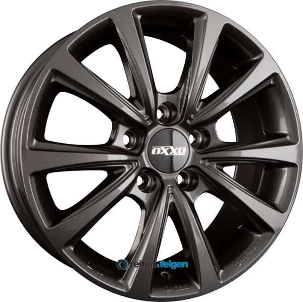OXXO LIBERTY (OX17) 7x17 ET34 5x112 NB66.6 DARK - Gunmetal