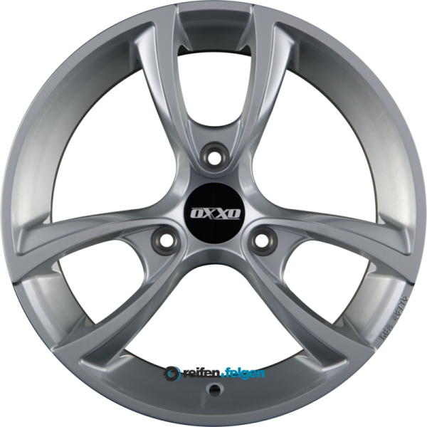 OXXO TRIAS (RG18) 6x15 ET25 3x112 NB57.1 Silver