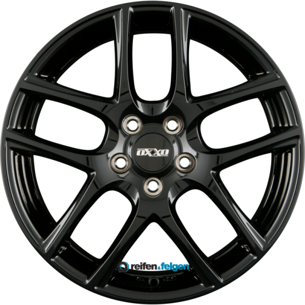 OXXO VAPOR (RG12) 7x17 ET45 5x112 NB72.6 BLACK - Black