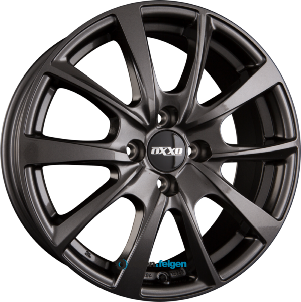 OXXO VIDORRA (OX18) 6.5x16 ET40 5x100 NB63.4 DARK - Gunmetal