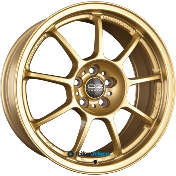 OZ ALLEGGERITA HLT 8x18 ET48 5x100 NB68 Race Gold