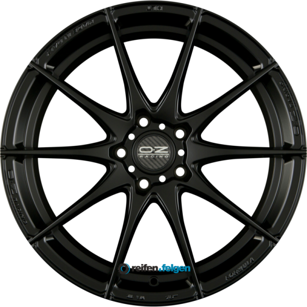 OZ FORMULA HLT 7.5x17 ET45 5x114.3 NB75 Matt Black