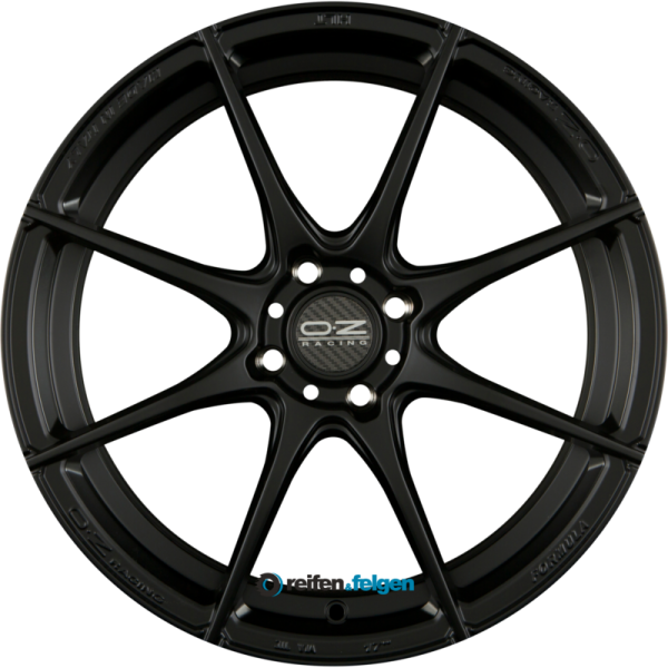 OZ FORMULA HLT 7x17 ET37 4x100 NB68 Matt Black